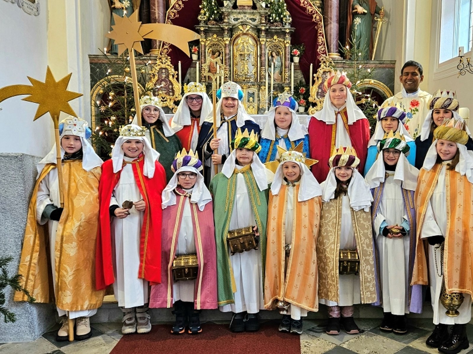 Sternsinger in St. Jodok